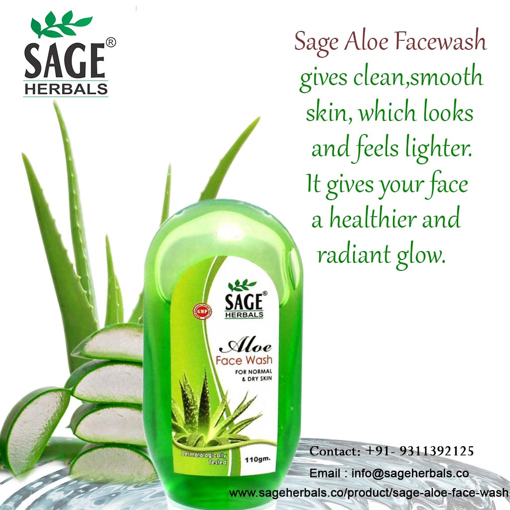 Sage Aloe Face Wash